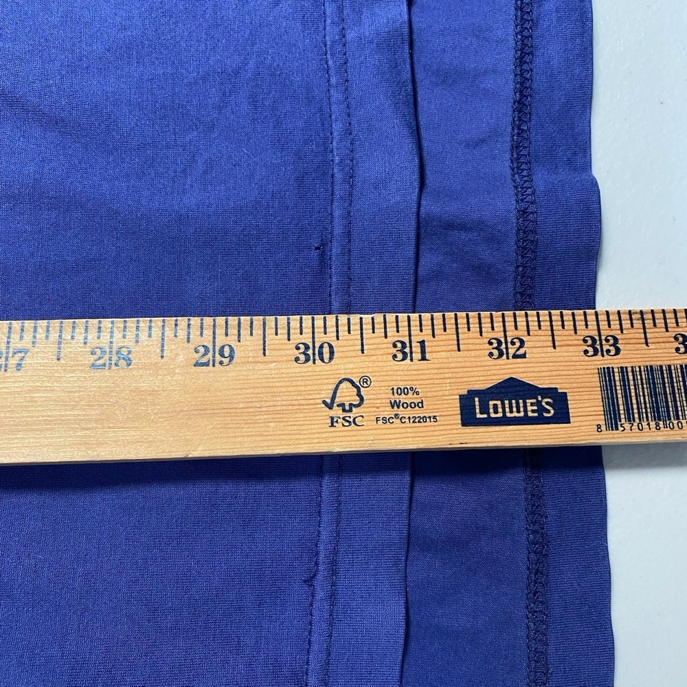Sea Island Peter Millar Polo XL Mens Cotton Golf Solid Blue Purple - Picture 5 of 11